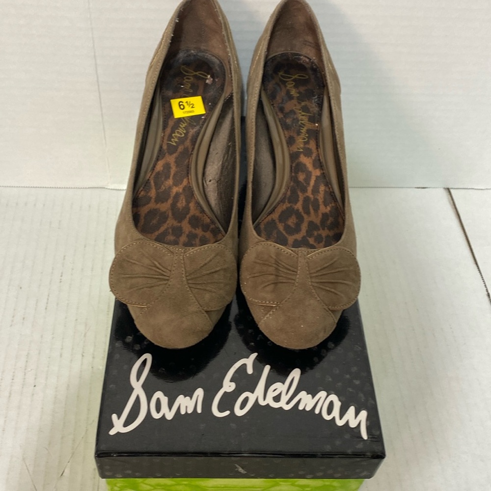 Sam Edelman shoes size 6.5 tan suede